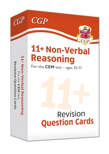 New 11+ CEM Non-Verbal Reasoning Practice Question Cards - Ages 10-11 (CGP 11+ CEM)
