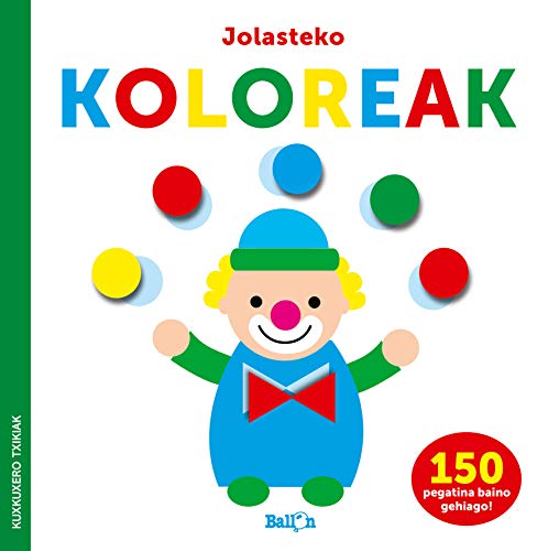 Portada de PEGATINA-JOLASTEKO FORMAK- KUXKUXERO TXIKIAK