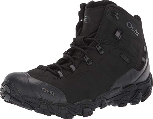 Oboz Bridger Mid B-DRY Hiking Boot - Men's Midnight Black 12