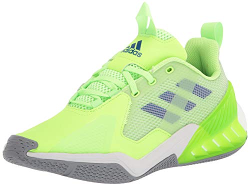 adidas 4Uture One Running Shoe, Green/Royal Blue/Grey, 3.5 US Unisex Big Kid