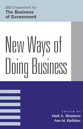 New Ways of Doing Business book cover