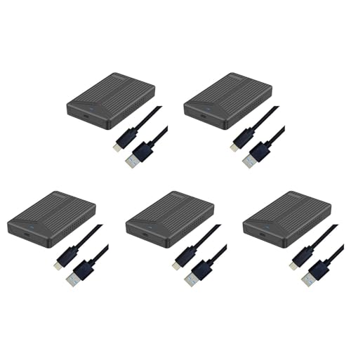 5X Caja Externa USB 3.1 para Disco Duro 2.5 Pulgadas miniatura 1