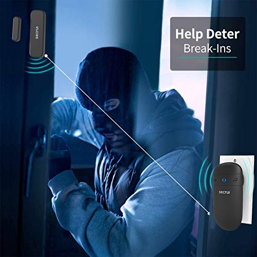 image for SECRUI Door Chime, Door Sensor Chime with Adjustable Volume, Easy Inst