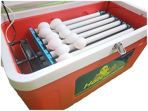 Hatchpro 50 eggs incubator fully automatic for hatching | with Automatic multipurpose egg turning tray and ABS Fibre Body (50 Eggs Capacity)