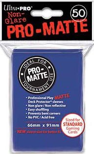 600 Ultra Pro PRO-MATTE Deck Protectors MIX & MATCH (12x 50ct Packs) Sleeves Standard MTG Size Black, Blue, Red, Etc. Your Choice from 16 Available Colors!