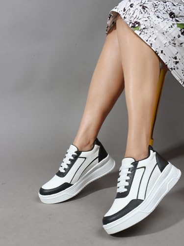 Image of Lightweight Walking Shoes Casual Lace-Up Sneaker for Women /Girls