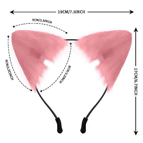 SycloPak Furry Animal Ears Headband - Image 2