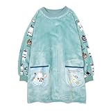 [クスグルジャパン] サンゴマイヤープルオーバーリブカッポウ サンゴマイヤーリブカッポウ レディース ブルー M-L