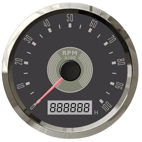 Tacómetro de 85 mm soluciona fallos de medición de revoluciones y horas en coche y moto