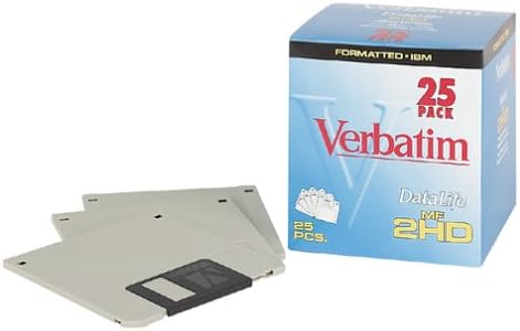 25-Pack 3.5in Hd 1.44MB Pre-fmt Dos