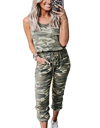 Best Camouflage For Women Jumpsuit
