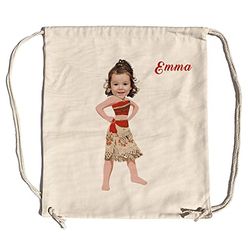 LolaPix Mochila personalizada. Mochila cuerdas Infantil. Mochila saco kids. 37x44 cm. Bolsa Cuerdas....
