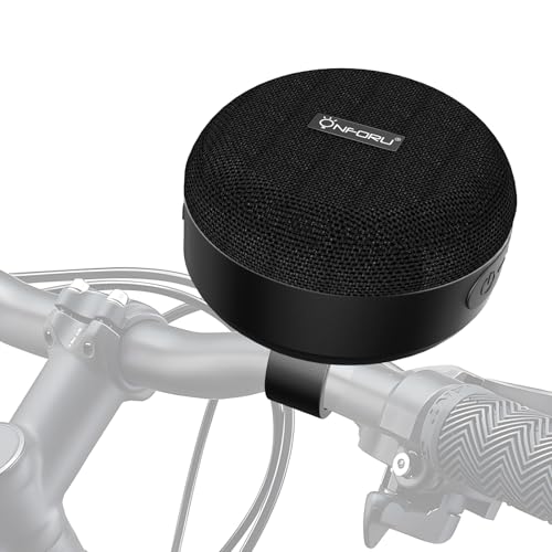 Onforu Bluetooth Bike Speaker, Portable Waterproof Bicycle Speaker with Handlebar Mount, Mini Wireless Outdoor Speaker for Bike, Scooter & Motorcycle, 5W Loud Sound, Bluetooth 5.0, 12H Playtime