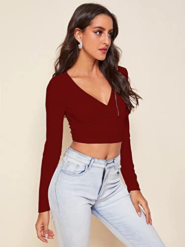 Image of Shasmi Women Crop Top, Ribbed, Stylish Tank Top, Soft and Comfy Fabric has Some Stretch