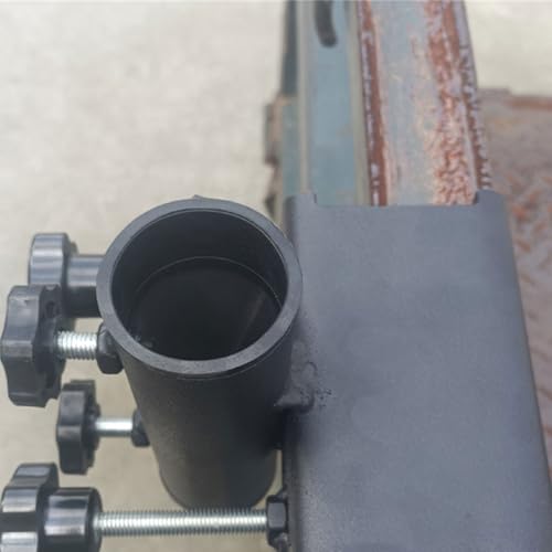 Support parasol de balcon réglable en métal à serrage renforcé
