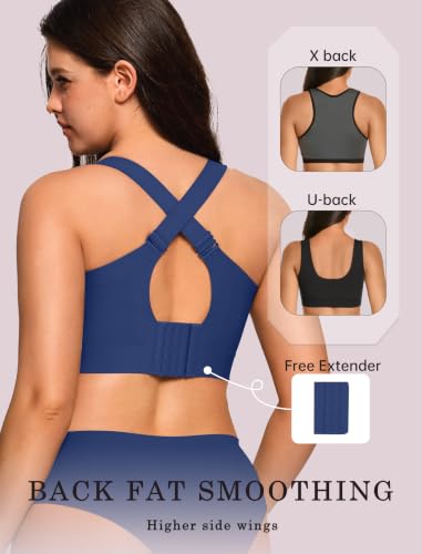 Image of OEAK Womens Wireless Jelly Bras Plus Size Support Push Up Comfortable Bra