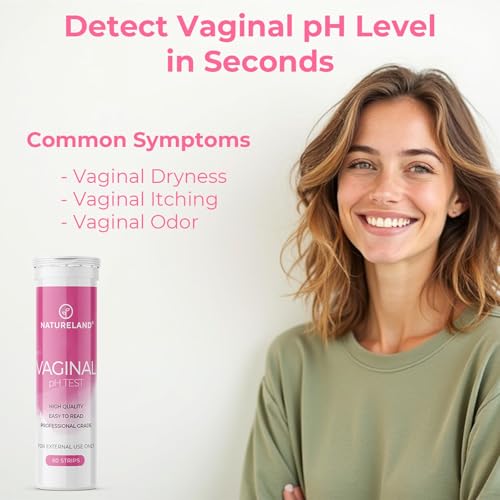 NATURELAND Feminine pH Test Strips Value Pack - Vaginal Health Monitor for Acidity & Alkalinity Balance, Quick & Accurate (120 Count) - Thumbnail 5