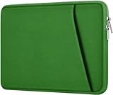 Laptop Sleeve 17 Inch, Durable Shockproof Protective Computer Cover, Portable Carrying Bag for 17 inch HP Dell Asus Lenovo Notebook Computer, Laptop Case with Front Pocket, Dark Green