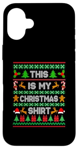 This is my Christmas pW} ʔ NX}X Z[^[ fB[X Y X}zP[X iPhone 16 Plus p