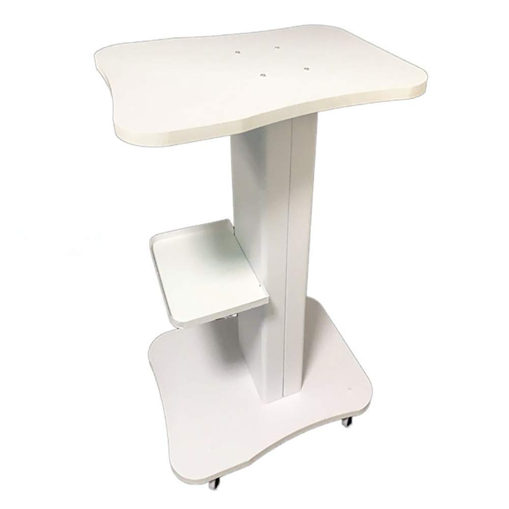 Carrelli a Mano Mobili Carrelli Mobili, Carrello Di Servizio per Uso Domestico Stoccaggio in Legno, Carrello per Strumenti Di Bellezza da Tavolo, Carrello Portatile a 4 Ruote con Ruota Vassoi