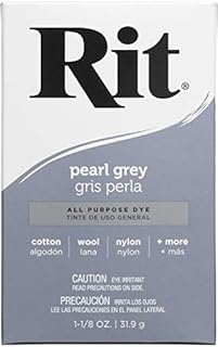 Rit Dye Powder-Pearl Gray, Acrylic/Polyester, Multicolor, 1