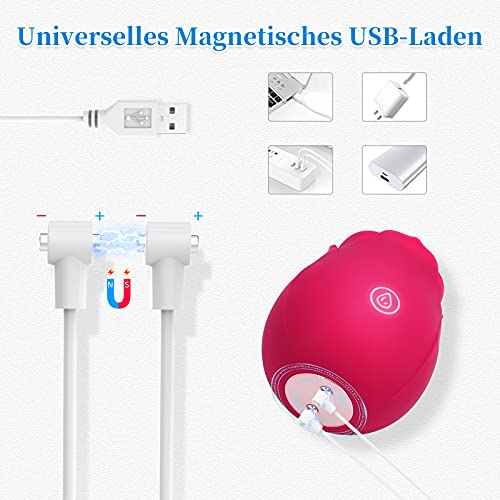 Magnetisches USB-Ladekabel für Frauen, Männer, Paar Spielzeug, Geeignet für die Magnetic Charging Massager-Produkte, Kompatibel mit Power Bank Phone Charger Adapter Computer