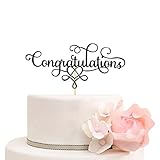 Congratulations Cake Topper - Congrats Cake Toppers - Graduation, Wedding, Retirement, Birthday, Ann