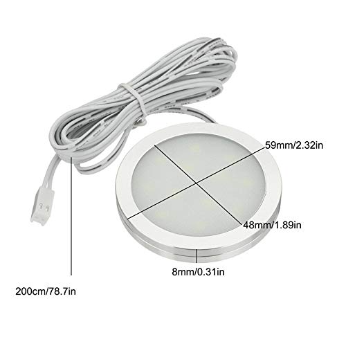 1 sztuk 12V oświetlenie wnętrza RV łódź przyczepa kempingowa światła punktowe LED 12LED przyczepy Camping Van Camper,Element kampera(3000K Warm White)