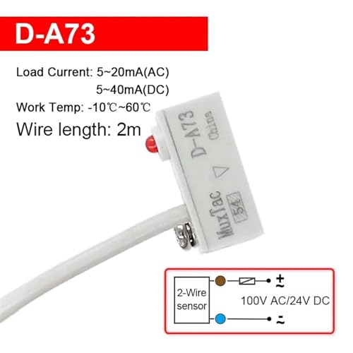 Capteur de proximité pour vérin pneumatique d'atelier d'automatisation - 3