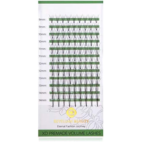 BEYELIAN Premade Fans Volume Eyelash Extensions D Curl 0.10mm Pre made 4D Mixed Tray Professional Use Semi permanent Lash Application Cover