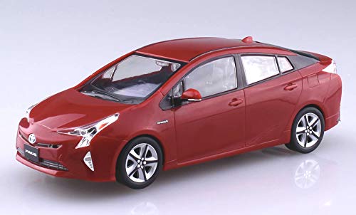 Aoshima Toyota Prius (Emotional Red) escala 1:32 miniatura 3