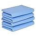 Hearth & Harbor Incontinence Bed Pads Washable Waterproof 34”x36”, Washable Pee Pads for Adults, Elderly, Kids & Pets, Heavy Absorbency Pads for Beds for Incontinence Adults, 4 Pack Reusable Underpads