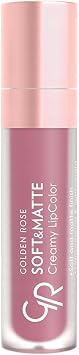Golden Rose Soft & Matte Creamy Lipcolor No: 110 - Kurutmayan Yumuşak Mat Likit Ruj