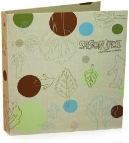 Carolina Pad Sasquatch O-Ring Binders, 1-Inch Rings, Vinyl, 6-Count (2 Each of 3 Designs), Designs May Vary (12961)