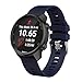 Produktbild ISABAKE Armband für Garmin Forerunner 245/245 Music, 645/645 Music, Vivoactive 3/3 Music, QuickFit Armbänder 20mm Weichsilikon Ersatzarmbänder für Garmin Watch Uhrenarmbänder (Blau)