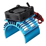 Système de dissipateur thermique : fabriqué à partir d'un matériau source entièrement en aluminium, durable et pratique, dissipateur thermique du moteur