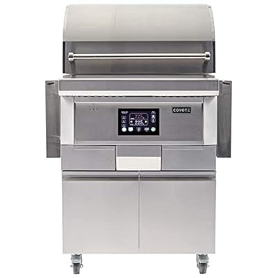 coyote Outdoor 28" Pellet Grill and cart