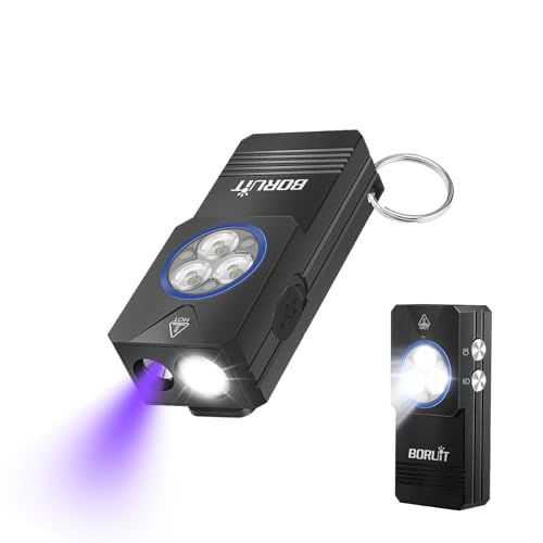 Lampe torche rechargeable BORUIT EV30 mini lampe de poche magnétique étanche IP66