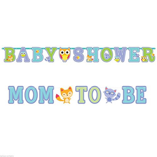 Woodland Welcome Illustrated Letter Banner Combo Pack