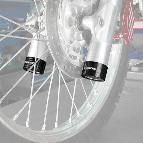 Housse de protection fourche Honda XR650L et XR600R noire NICECNC