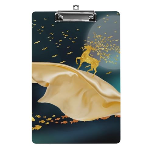 Porte-formulaires clipboard Cerf D'or presse-papiers avec pince A4 documents