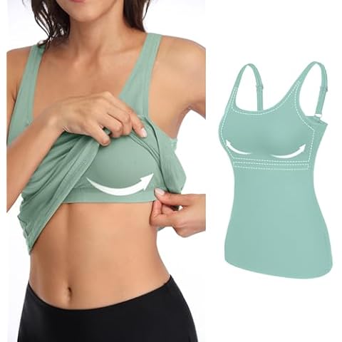 V FOR CITY Women's Adjustable Vest with Bra Cover