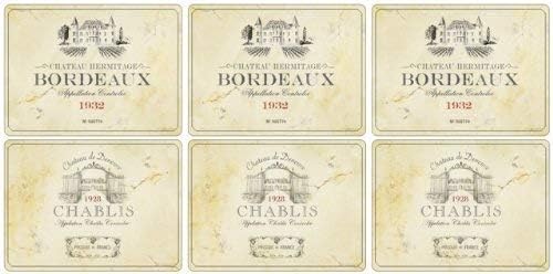 Pipernel Vin De France Placeats, Set Of 6,30.5 X 23c - View #13