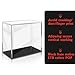 ETB-Holder, ETB Protector Case Elite Trainer Box Display Case for PKMN ETB Stackable Design for Sealed Collections, Scratch-Resistant Protection (Museum Black Base & Clear Acrylic Lid)