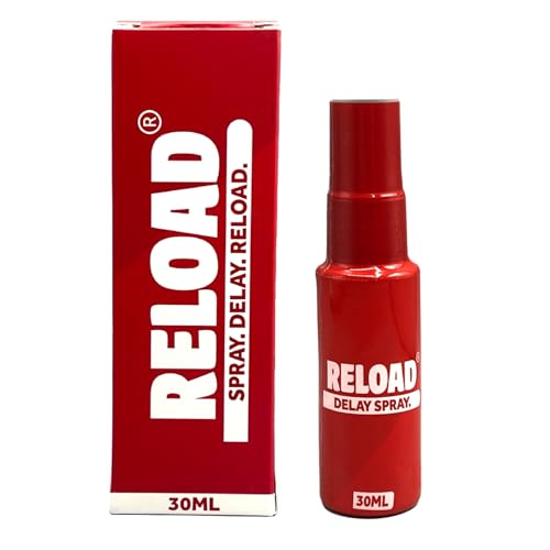 Reload Delay Spray for Men, Natural Formula for Long Lasting Control, Fast-Acting, Easy to Use Delay Spray for Man Longer Sex, Discreet Bottle, 30ml - Designed in The UK