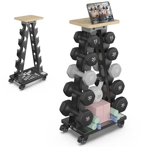 Vertical 5-Tier Dumbbell Rack