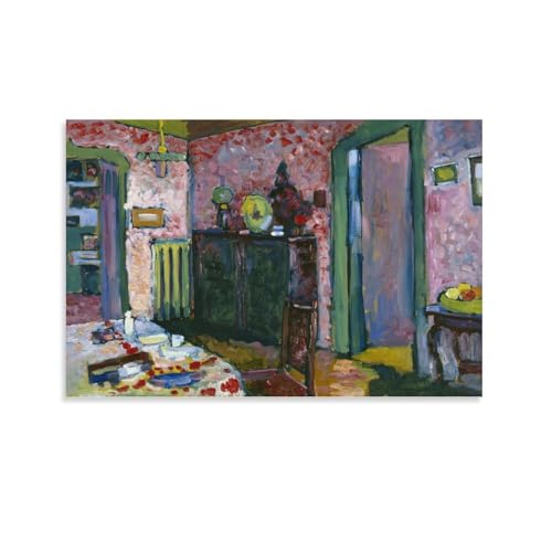Tableau Wassily Kandinsky Ma salle à manger décoration murale chambre 50x75 cm