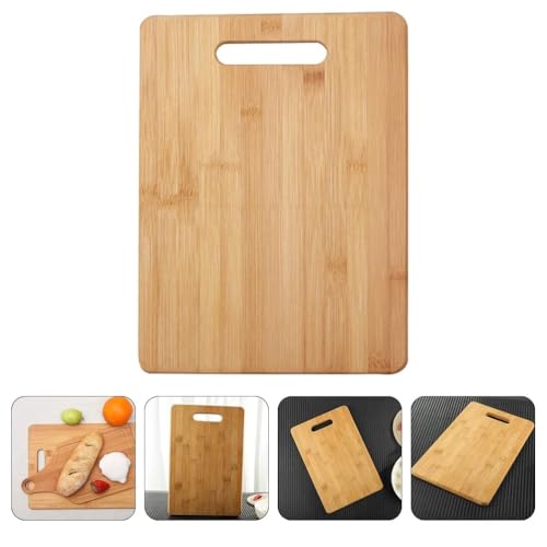 Image of Chopping Board for The Kitchen, Bamboo Chopping Board Set, 4 Different Sizes of Bamboo Wood Chopping Boards for The Kitchen (13X10)