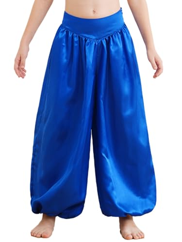 Hedmy Pantalones de Disfraz Árabe Aladino para Niños Pantalones