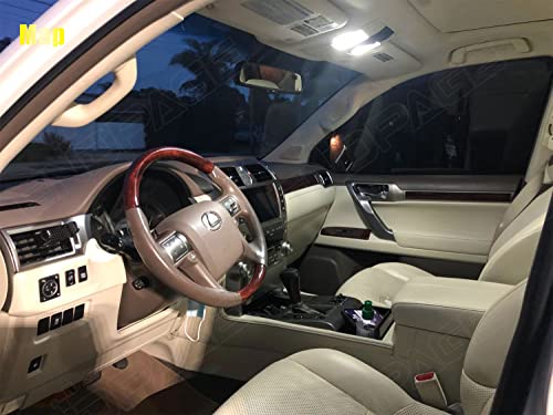 Kit interior de iluminación LED para Lexus GX460 18 piezas miniatura 4